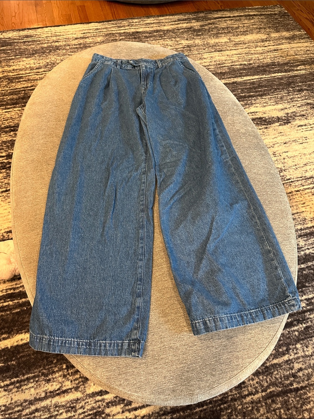 Zara wide leg trouser jeans
